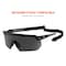 Ergodyne AEGIR, Safety Glasses, Smoke Lens, Matte Black Frame Frame AEGIR - alternate 3